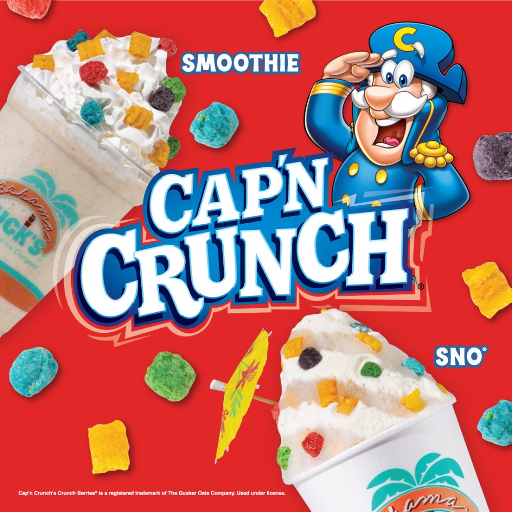 Bahama Buck's Blog | Cap'n Crunch® Sno® & Smoothie