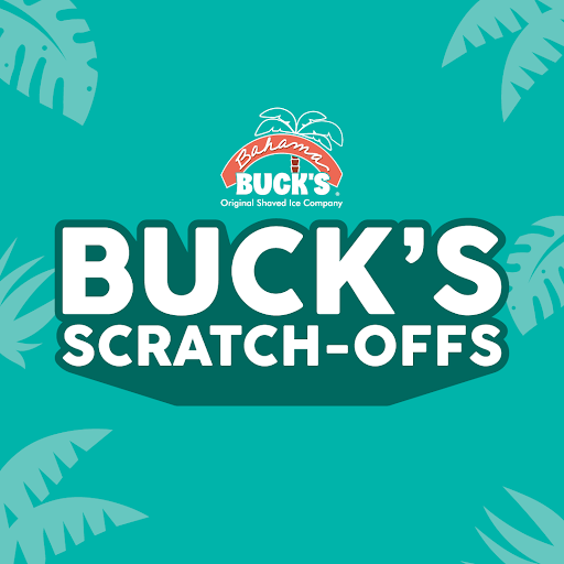 The official logo for the Bahama Buck's Buck's Scratch-Offs event.